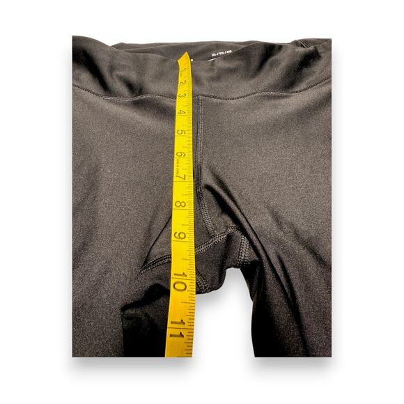 Under Armour Heat-Gear Compression Red Textured Panel Leggings Size XL - Picture 8 of 11